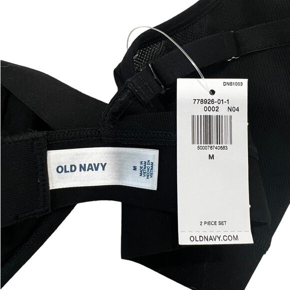 Old Navy Womens See Through Sheer Black Bra M Medium NWT - Picture 8 of 8